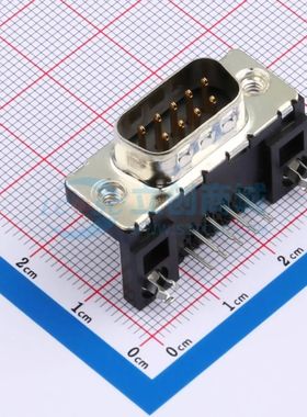LD09P13A4GX00LF 弯插 D-Sub/VGA连接器 9P 公座2排可开票