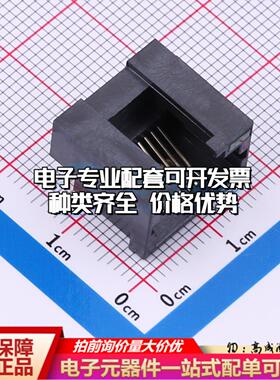 RJ45-3004-002-03以太网连接器RJ45沉板4.2 DIP全塑左黄右绿 LCP