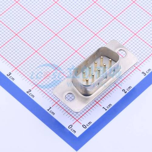GDP09M-180 直插插件 D-Sub/VGA连接器 9P 公座2排可开票