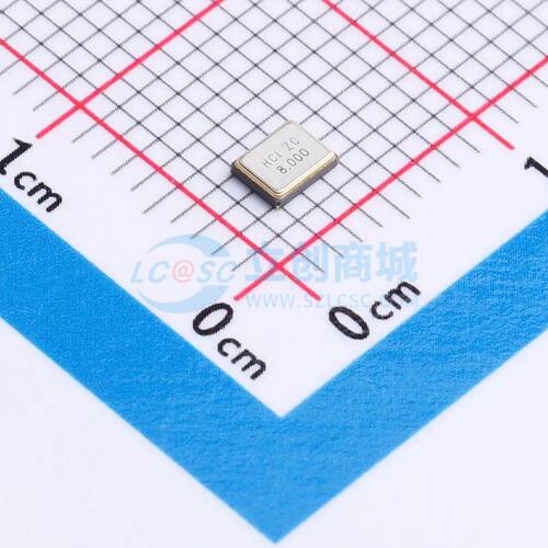 0132M4-8.000F22DTNL无源晶振SMD3225-4P 8MHz ±10ppm 22pF