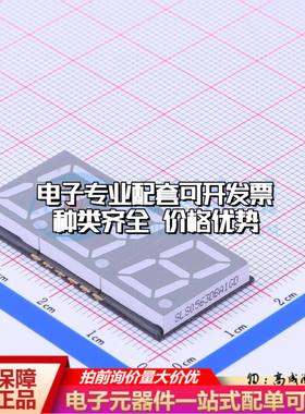 SLS0563DBA1GD SMDLED数码管3位0.56英寸蓝色数码管 共阳极可开票