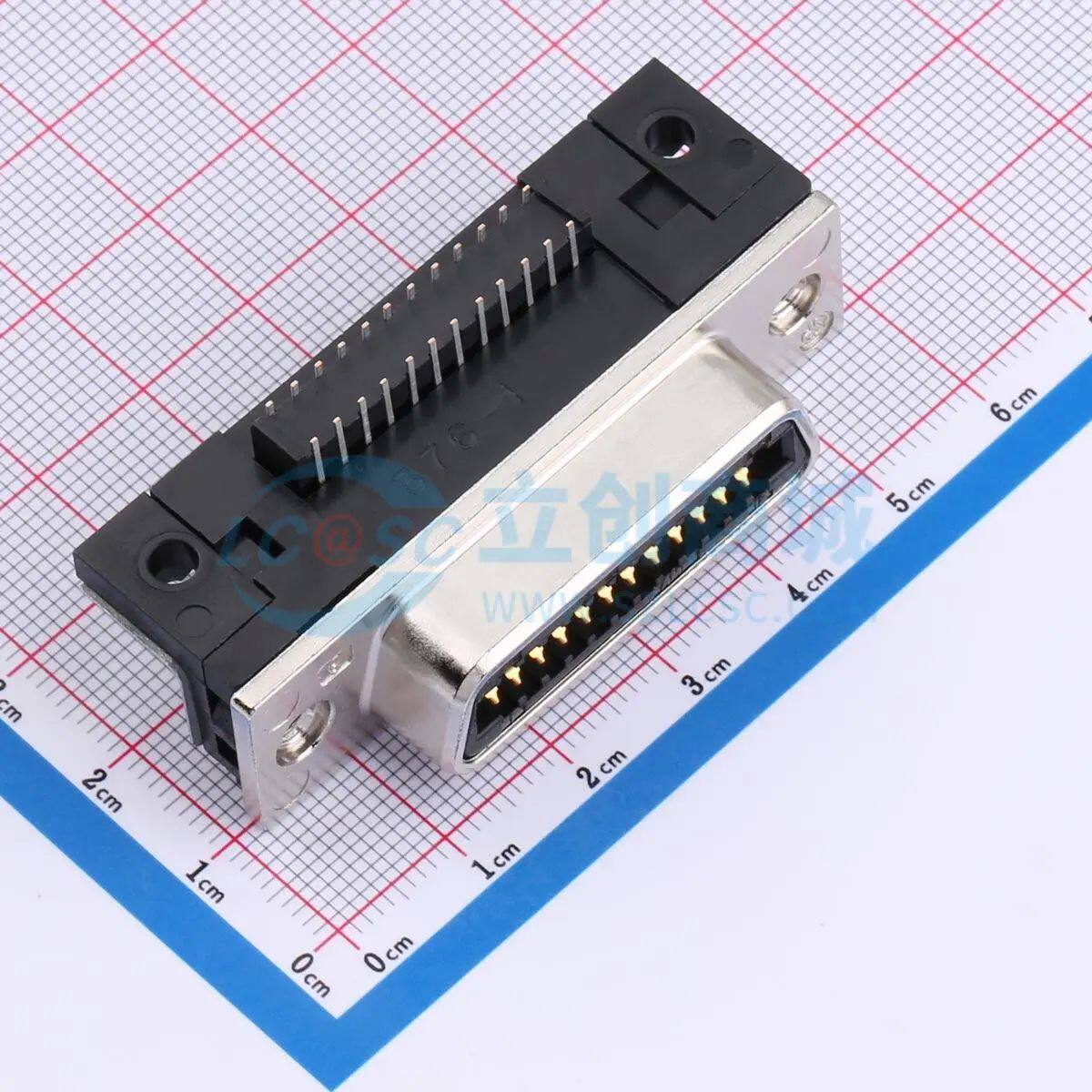 5553811-1 面板安装- D-Sub/VGA连接器 24P 母座2排可开票