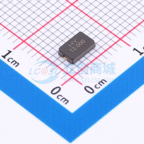 HY12MSMD5032TCOB1R10无源晶振SMD5032-2P 12MHz 20pF