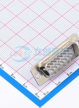 DS1033-15MWNSiSS 焊线式插件 D-Sub/VGA连接器 15P 公座可开票