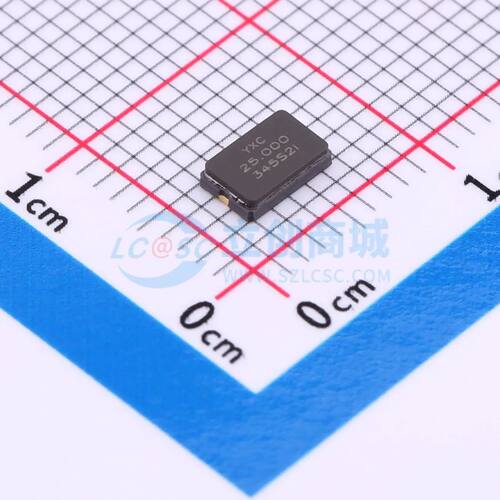 XG1SI-111-25M无源晶振SMD5032-2P 25MHz ±10ppm 20pF