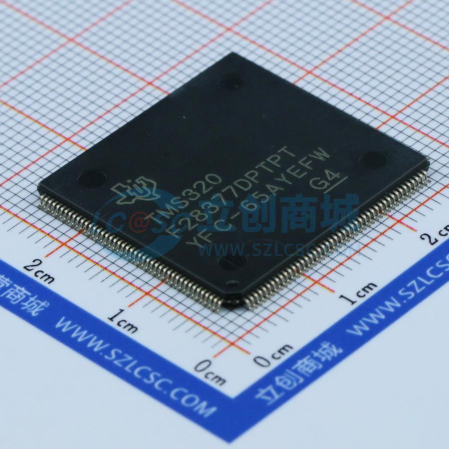 全新正品TMS320F28377DPTPT LQFP-176(24x24) 单片机(MCU/MPU/SOC