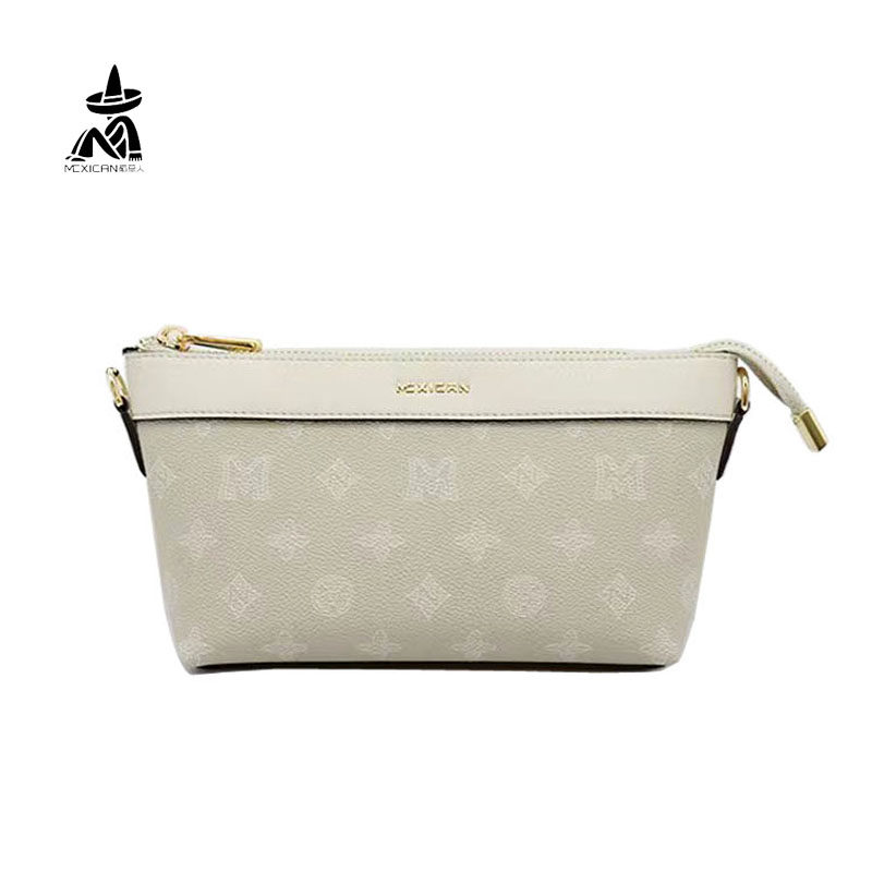 稻草人女包2024夏季新款时尚休闲高品质印花品牌单肩斜挎手拿小包