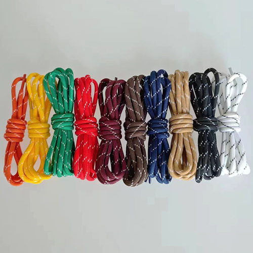 圆形鞋带加点点德训鞋板鞋马丁靴