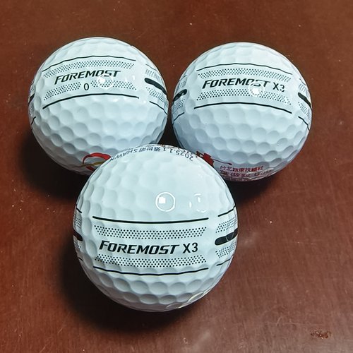 高尔夫球FOREMOST X3三四层球高尔夫二手球下场比赛球彩球