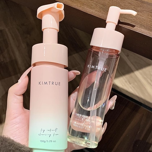 KIMTRUE且初无花果洁面泡氨基酸泡沫洗面卸妆油奶敏感肌温和
