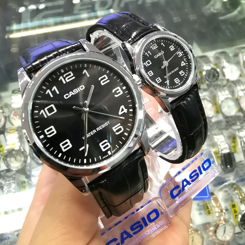 正品卡西欧手表男 女学生情侣表时尚简约防水潮流非机械腕表女