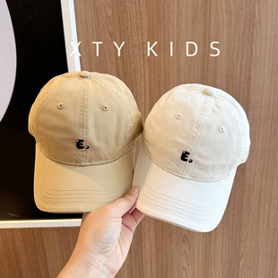 ins儿童帽子韩版刺绣宝宝棒球帽春秋2岁男孩鸭舌帽女童洋气百搭潮