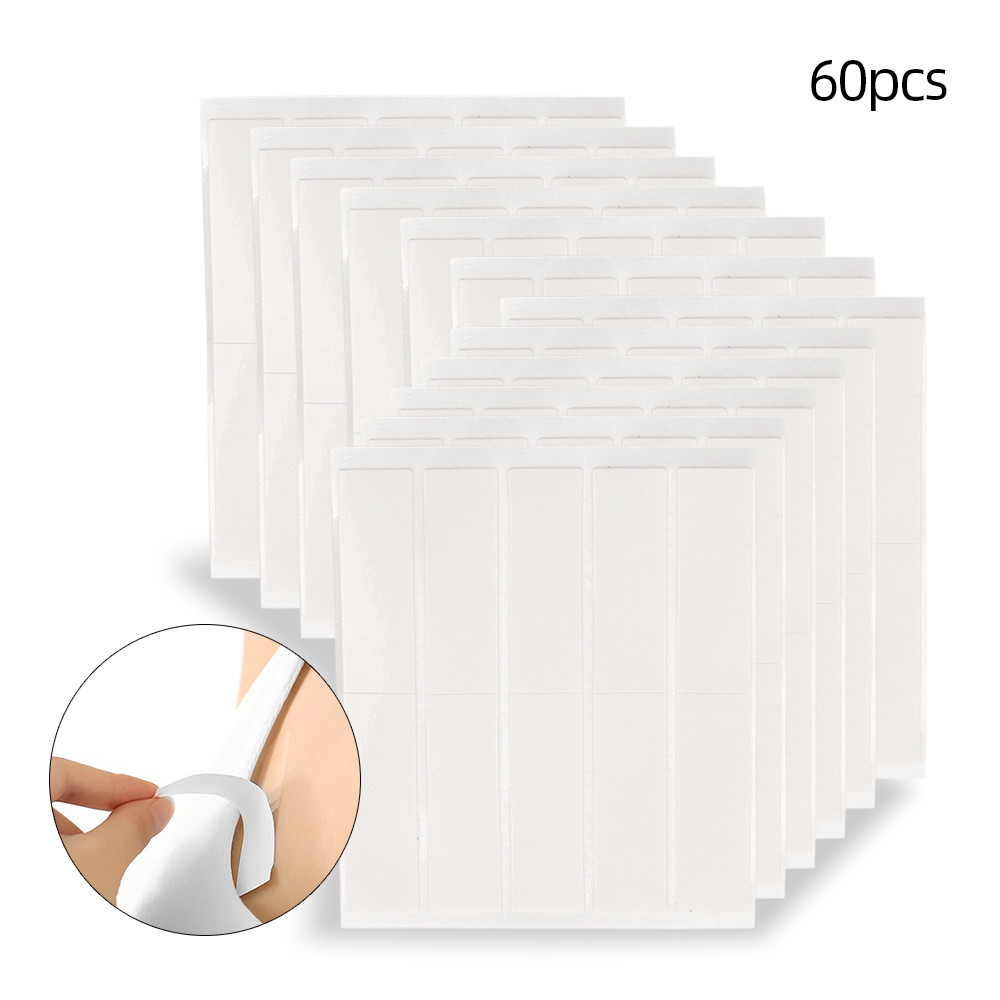 透明防走光贴矩形防走光条1set60pcs