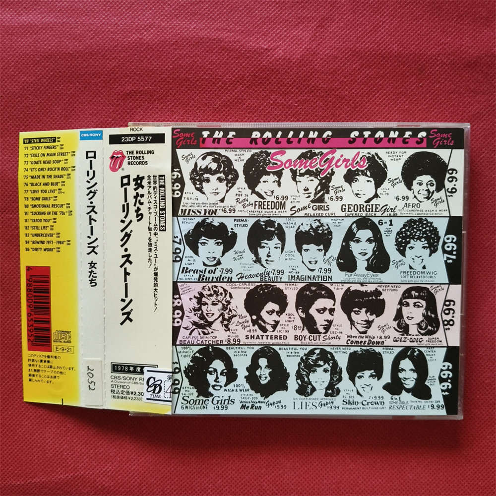 Day-Demolition L45082 The Rolling Stones, Некоторые девушки без текстов песен. Изображение 1