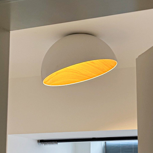 北欧设计师Duo客厅LED吸顶灯圆形