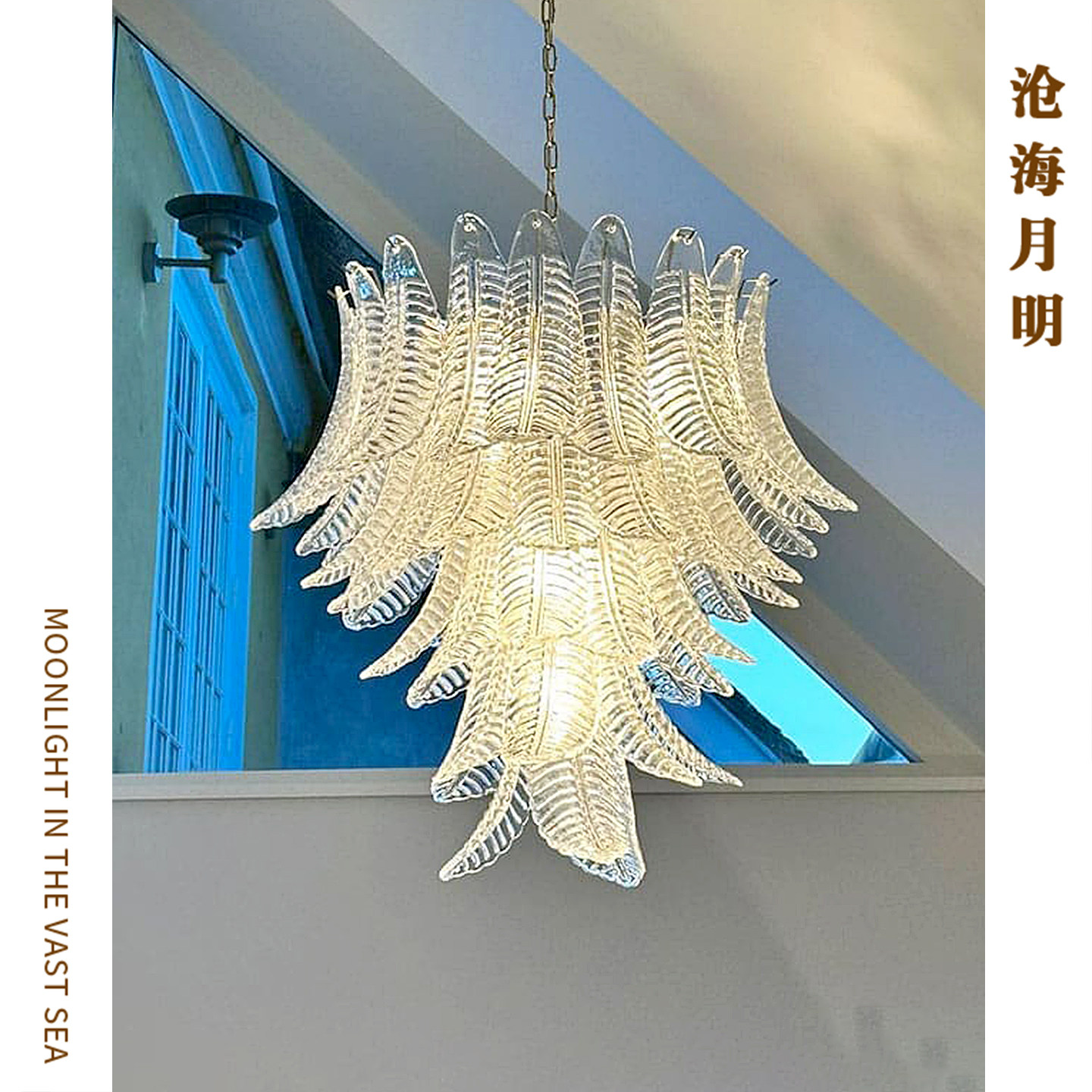 法式Murano穆拉诺玻璃吊灯