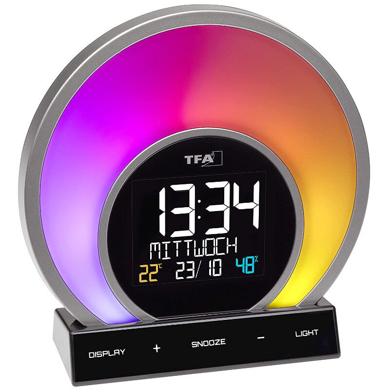 贪睡闹钟时钟德国模拟日落效果