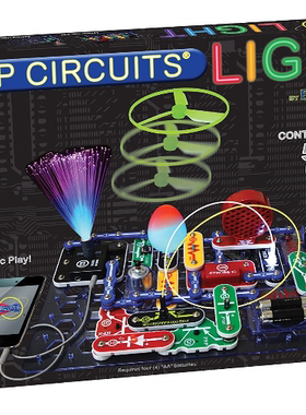 Elenco 埃伦克Snap Circuits光线电子探索套装智力科学实验游戏