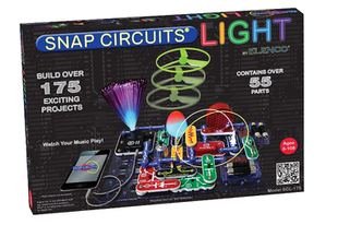 Elenco 埃伦克Snap Circuits光线电子探索套装智力科学实验游戏