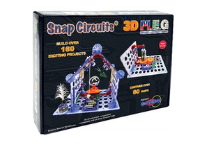 美国埃伦克Snap Circuits 3D M.E.G电子发现套件科学实验益智游