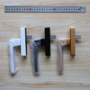 15mm宽拔叉 23槽口内开内倒窗把手 多色定做 方叉内开执手 一字叉