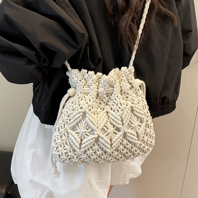 编织草编包包女夏百搭新款