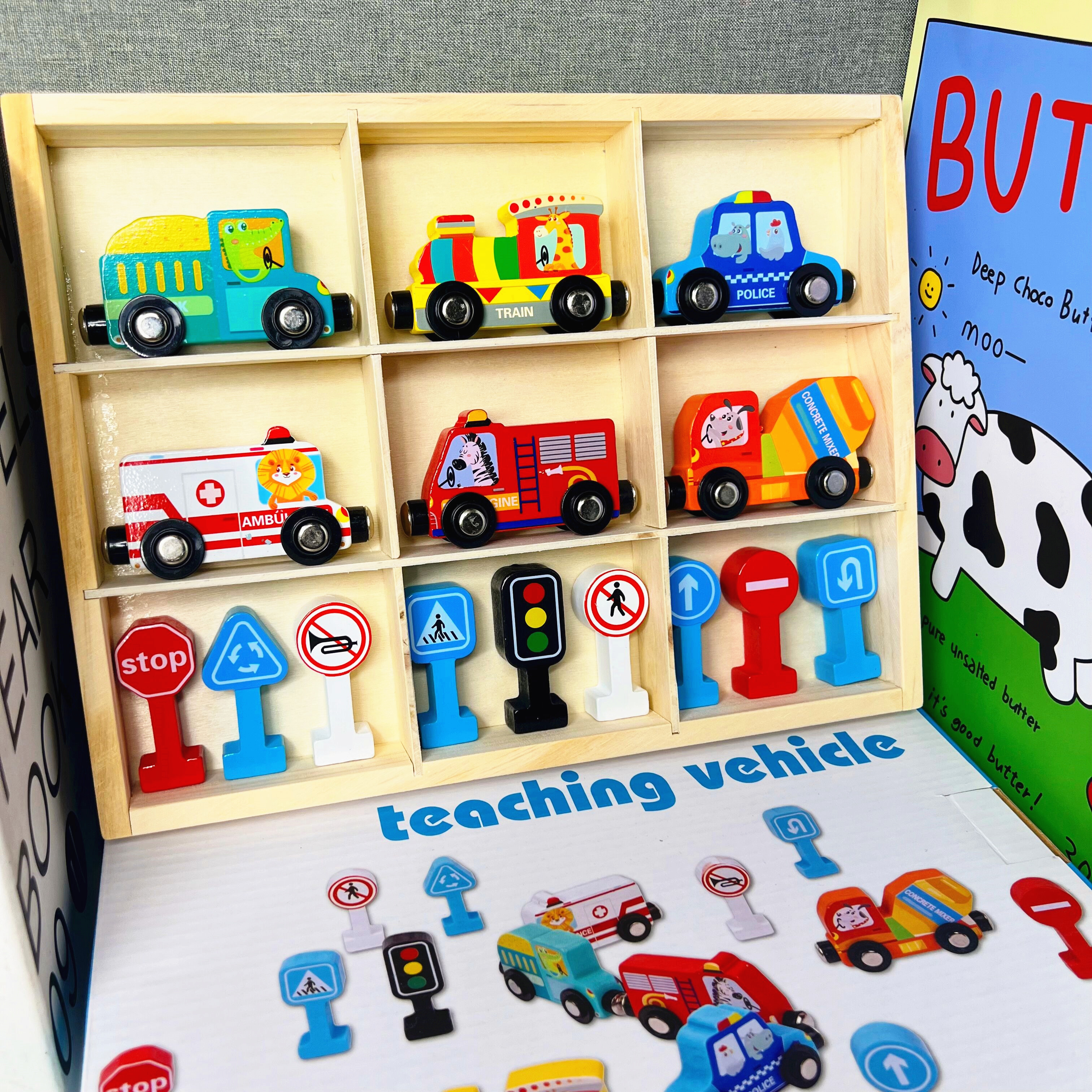 交通标志牌惯性汽车早教启蒙