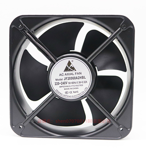 JF20060A2HBL220V 20公分电器柜散热排风扇 工业设备降温轴流风机