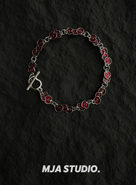 Vintage古着女士简约花朵手链