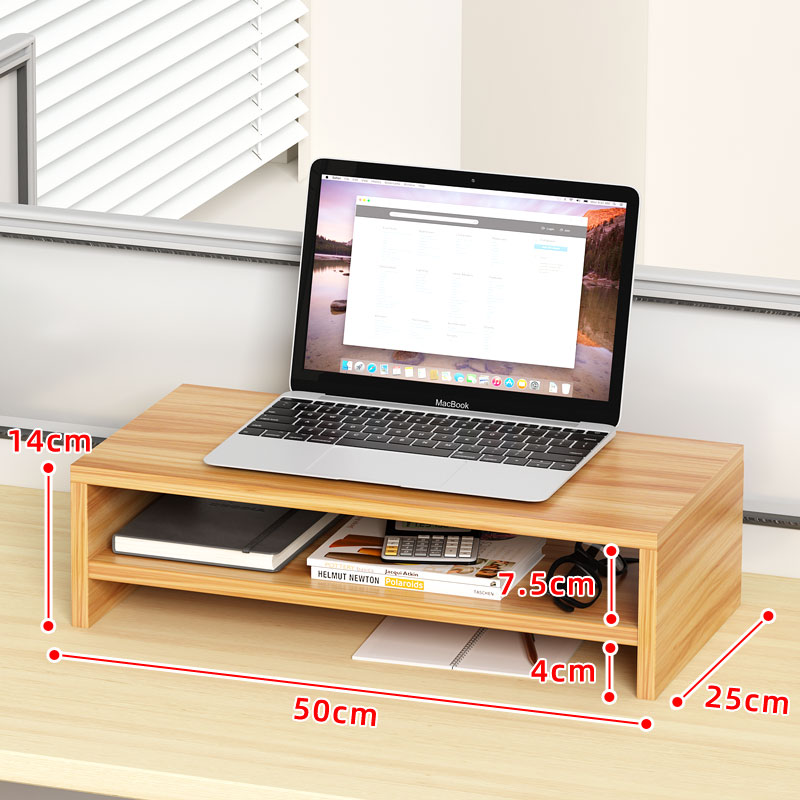 电脑增高架笔记本电脑桌面收纳支架宿舍办公室桌上显示器架置物架-封面