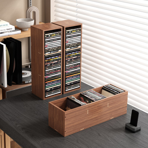 CD碟片架子光盘盒子收纳盒