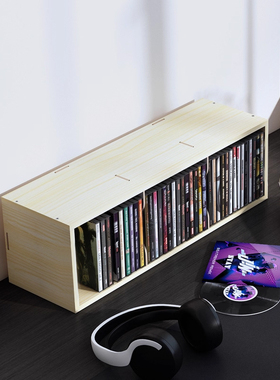 CD架展示架光碟盘碟片存放架创意ps4唱片架Switch卡带盒收纳架子