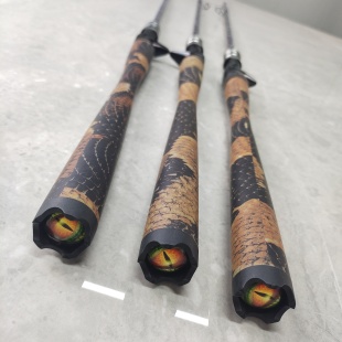 黑蟒雷强竿路亚竿打黑专用中雷竿轻雷竿超硬锚鱼竿钓鱼竿枪柄直柄