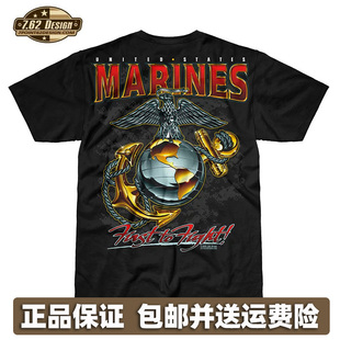 正品美国7.62Design 男士印花短袖个性户外战术T恤时刻准备升级版