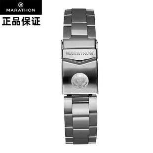正品全新马拉松军表表带316L不锈钢表带美国国徽版本