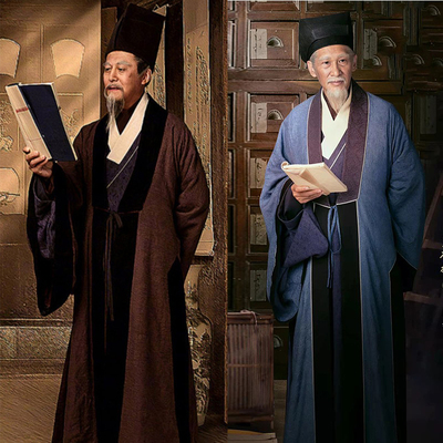 影视古装汉服典籍里的中国明朝老爷员外王阳明李时珍演出服装戏服