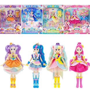 韩国进口奇妙萌可人偶公仔玩具套装 女孩换装正版 乐美爱心公主