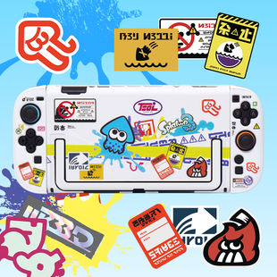 原创任天堂switch2保护套喷射战士switch2代保护壳NS2硬壳配件