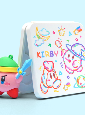 原创任天堂Switch2卡盒磁吸ns游戏卡带收纳盒卡比oled硅胶卡盒