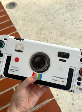 原创任天堂switch2保护壳拍立得switch2保护套NS2代硬壳白色