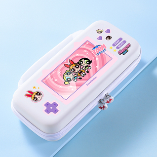 原創任天堂switch2收納盒包oled飛天小女警NS收納盒switch2收納包