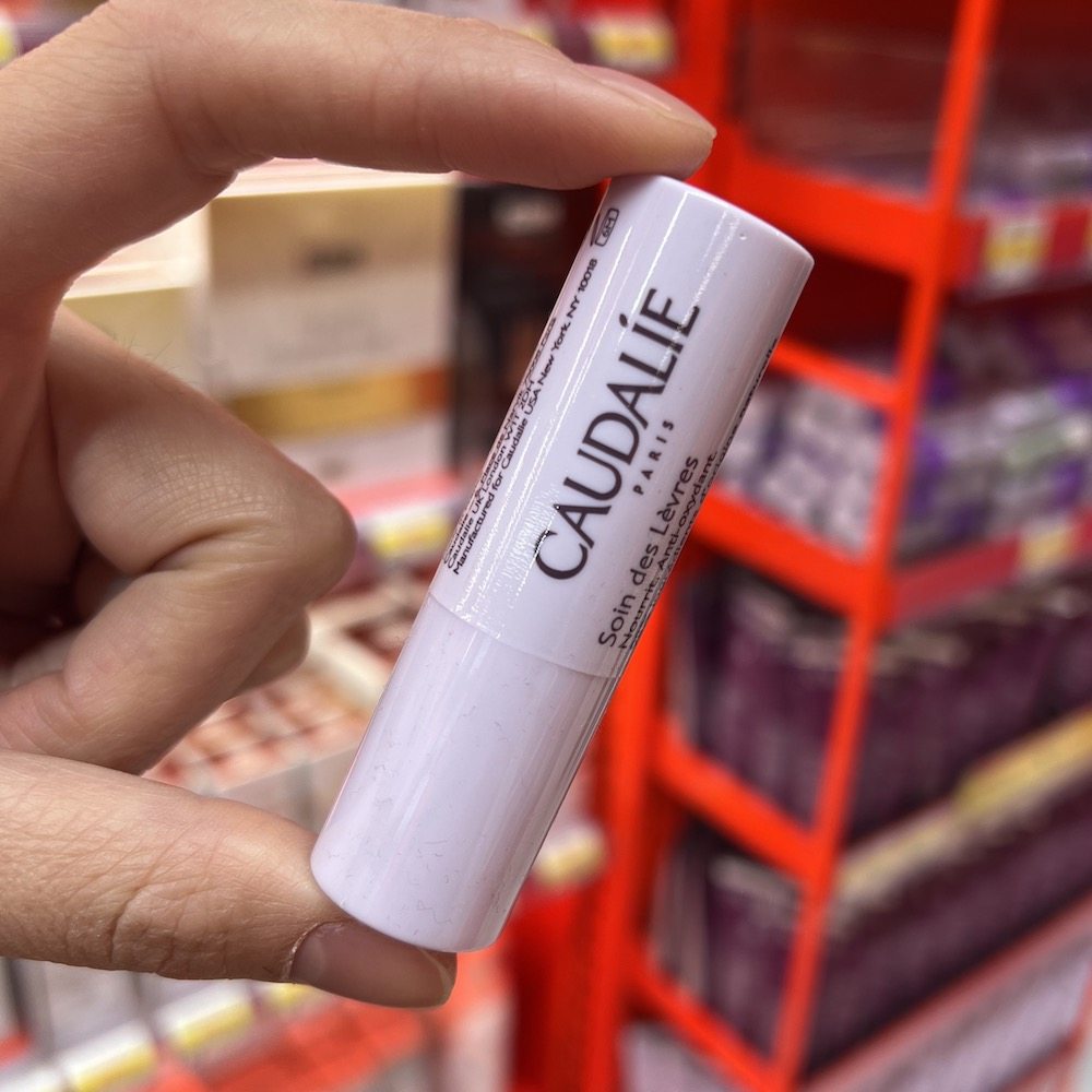 法国本土caudalie欧缇丽大葡萄籽多酚润唇膏4.5g淡唇纹抗氧化保湿