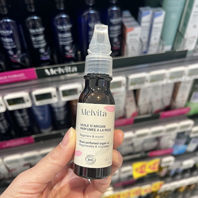 法国蜜葳特玫瑰味阿甘油护发养肤