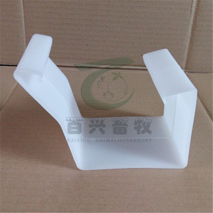鸡用食槽接头/料槽接头/塑料接头/料槽堵头/鸡用料线设备料线专用