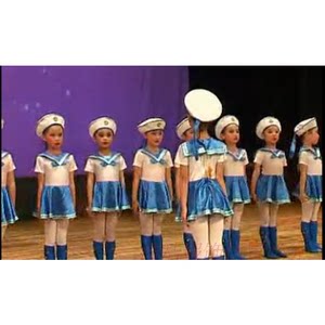 新款儿童小海军表演服装幼儿演出服男女童海军服我是小小兵合唱服