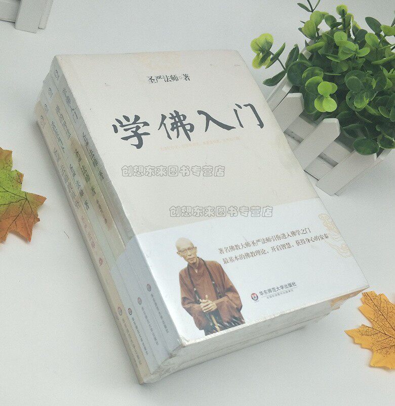 圣严法师精品集 世界著名佛教大师圣严法师指点迷津 开启智慧 （学佛入门+禅的智慧+活在当下+圣严法师教禅坐+你快乐吗）共5册