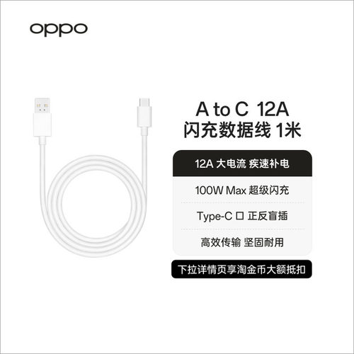 12A 大电流，急速闪充  100W Max 超级闪充