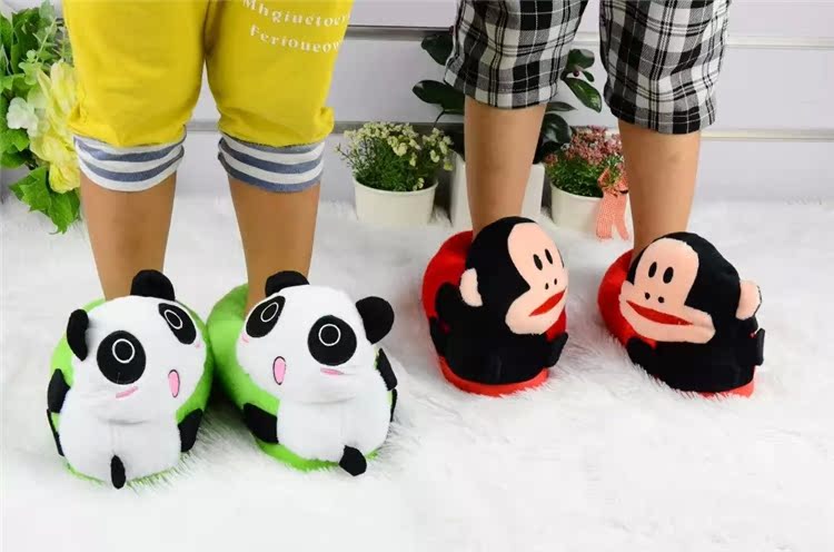 Chaussons enfants en suède pour hiver - semelle caoutchouc - Ref 1015129 Image 5