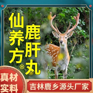 仙养方鹿肝丸全新升级版【梅花鹿鹿肝-高浓缩-易吸收】10丸/瓶装