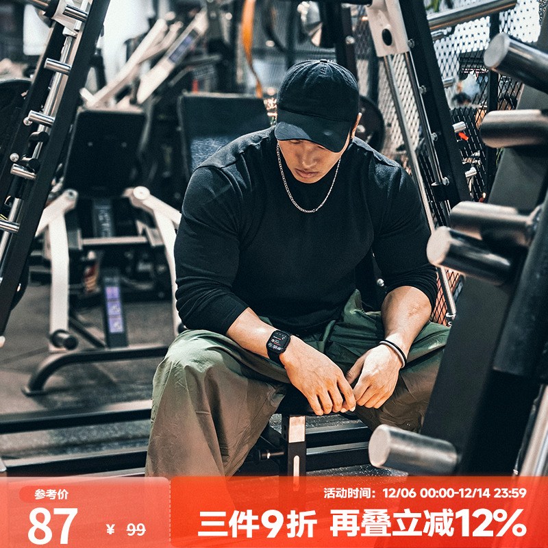 肌肉狗舒适亲肤潮牌新品运动长袖